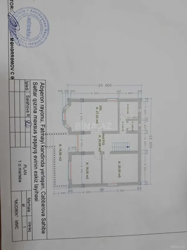 Satılır 6 otaqlı həyət evi 240 m²
