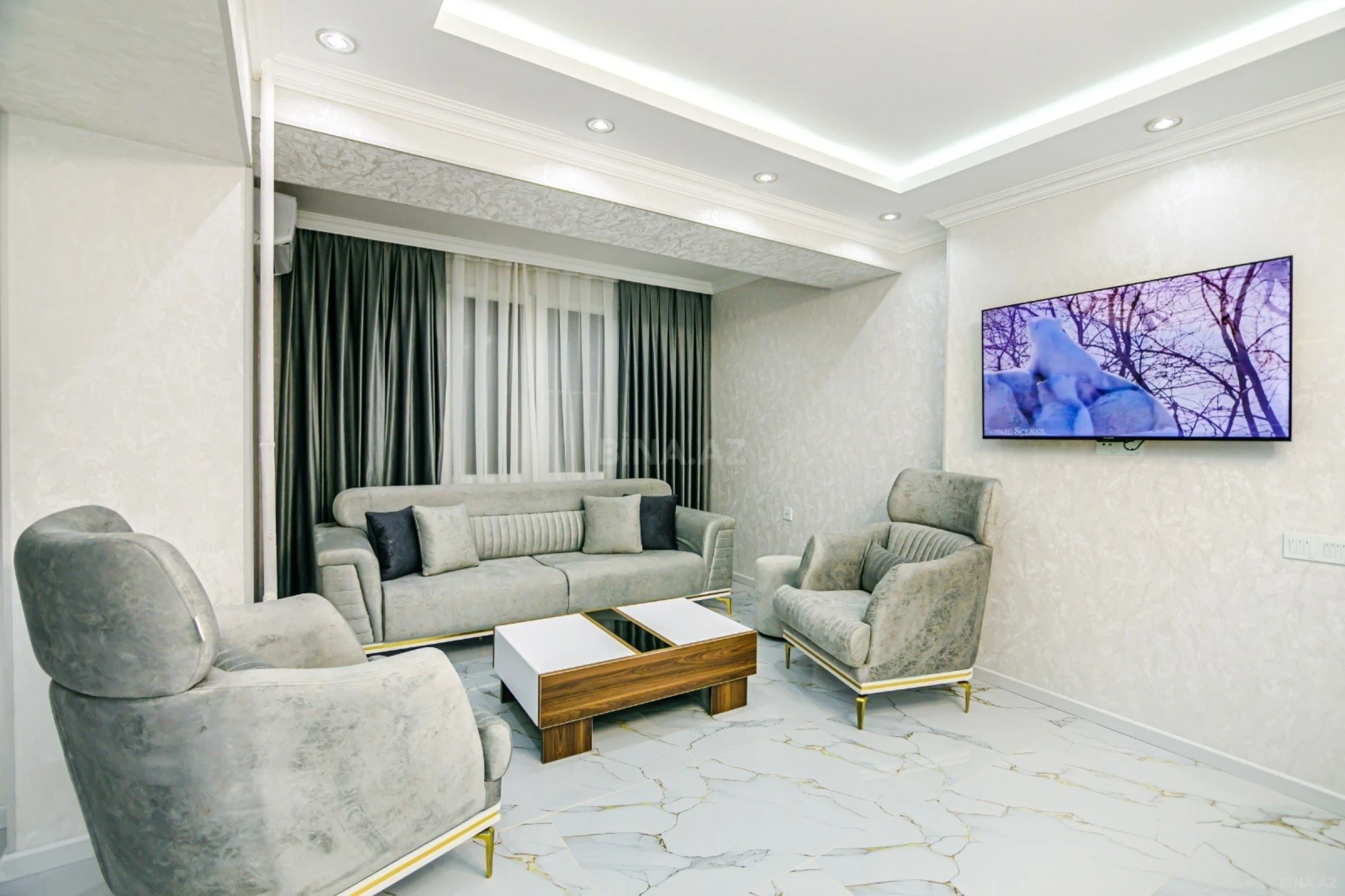 Kirayə verilir 3 otaqlı mənzil 82 m²
