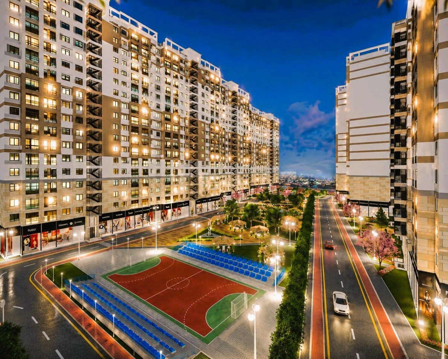 Satılır 2 otaqlı mənzil 70 m² — Bakı 2 otaq 70.00 m²