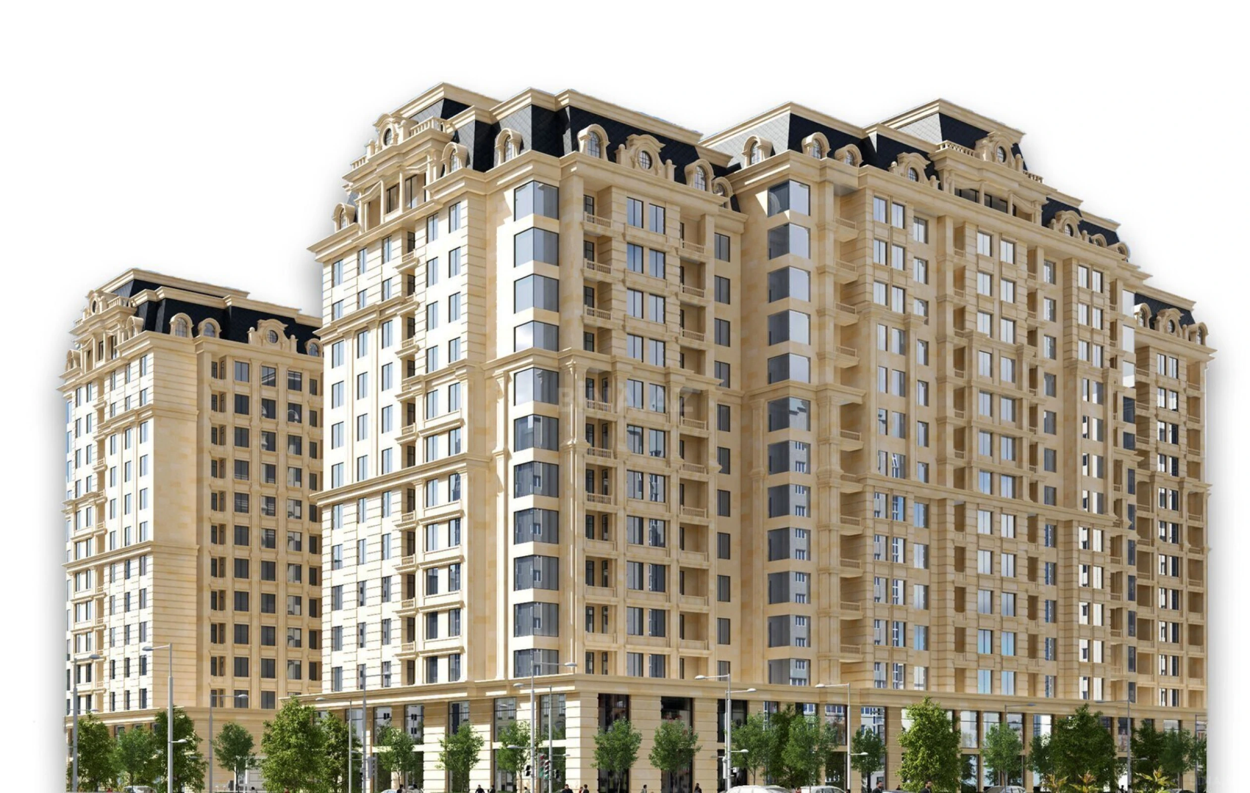 Satılır 3 otaqlı mənzil 215 m²