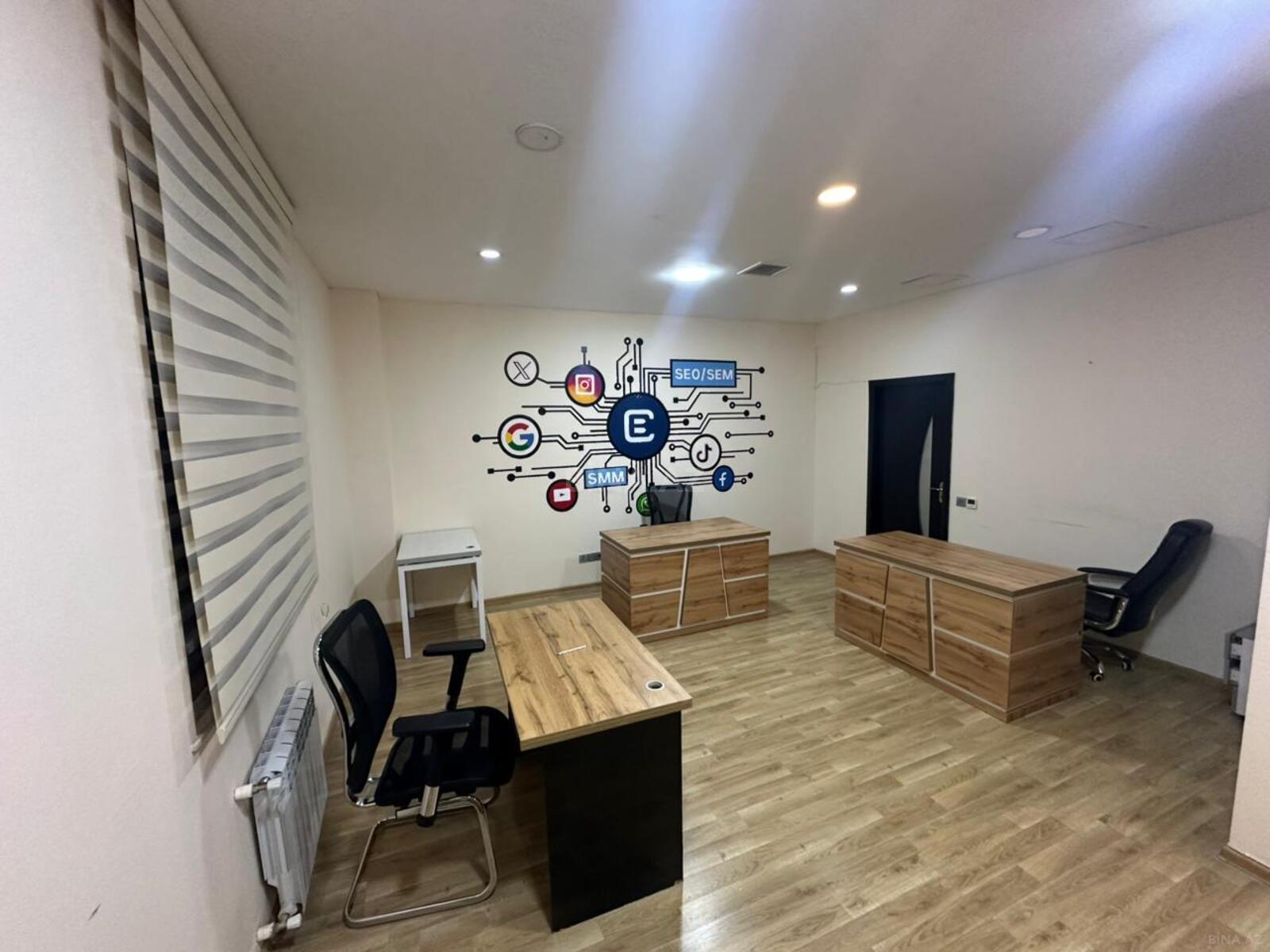 Kirayə verilir 1 otaqlı ofis 40 m² — Bakı, Nərimanov 1 otaq 40.00 m²