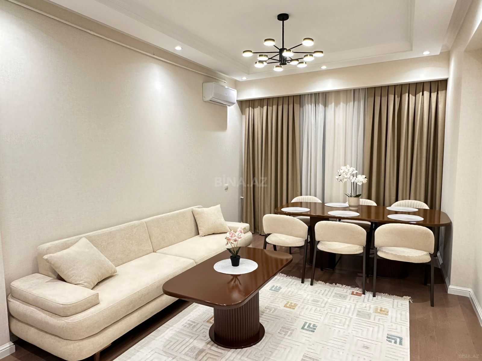 Kirayə verilir 2 otaqlı mənzil 49 m² — Bakı, İnşaatçılar 2 otaq 49.00 m²