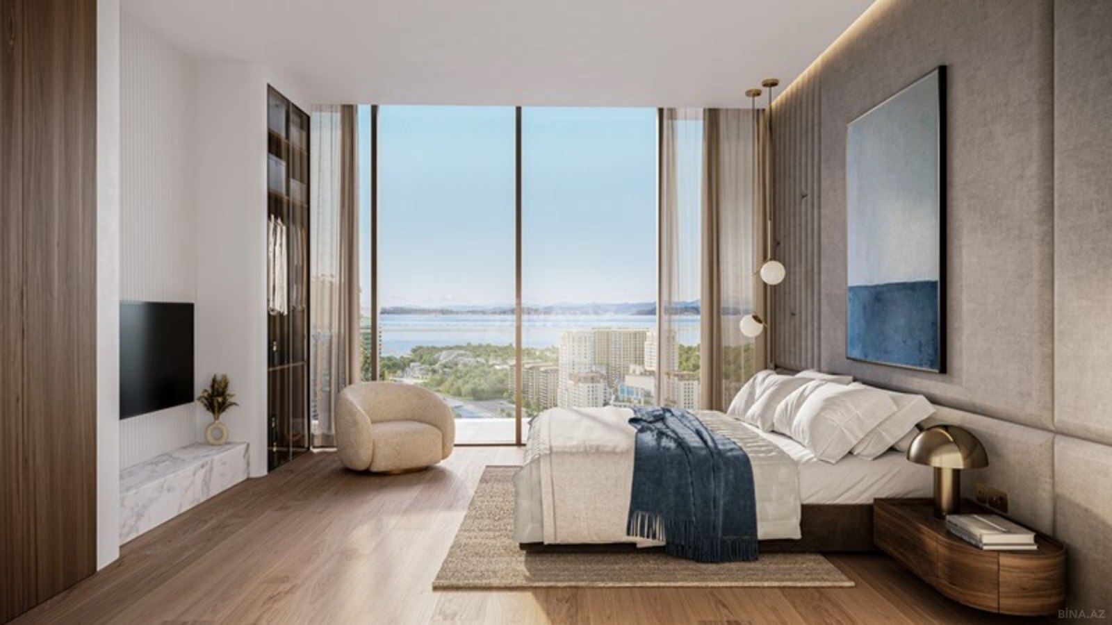 Satılır 1 otaqlı mənzil 30.7 m² — Bakı, Sea Breeze 1 otaq 30.70 m²