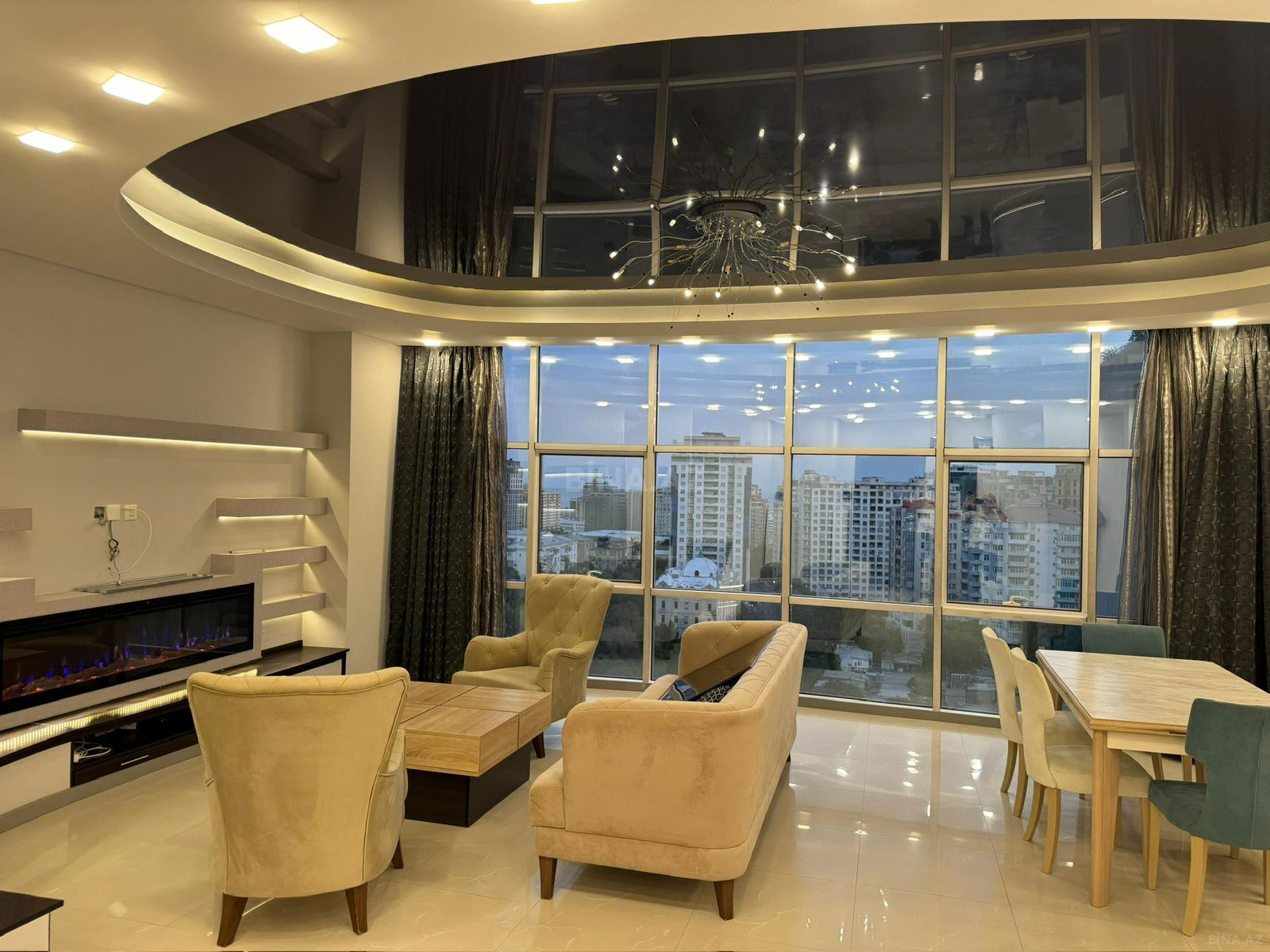 Kirayə verilir 2 otaqlı mənzil 115 m² — Bakı, Nəsimi 2 otaq 115.00 m²