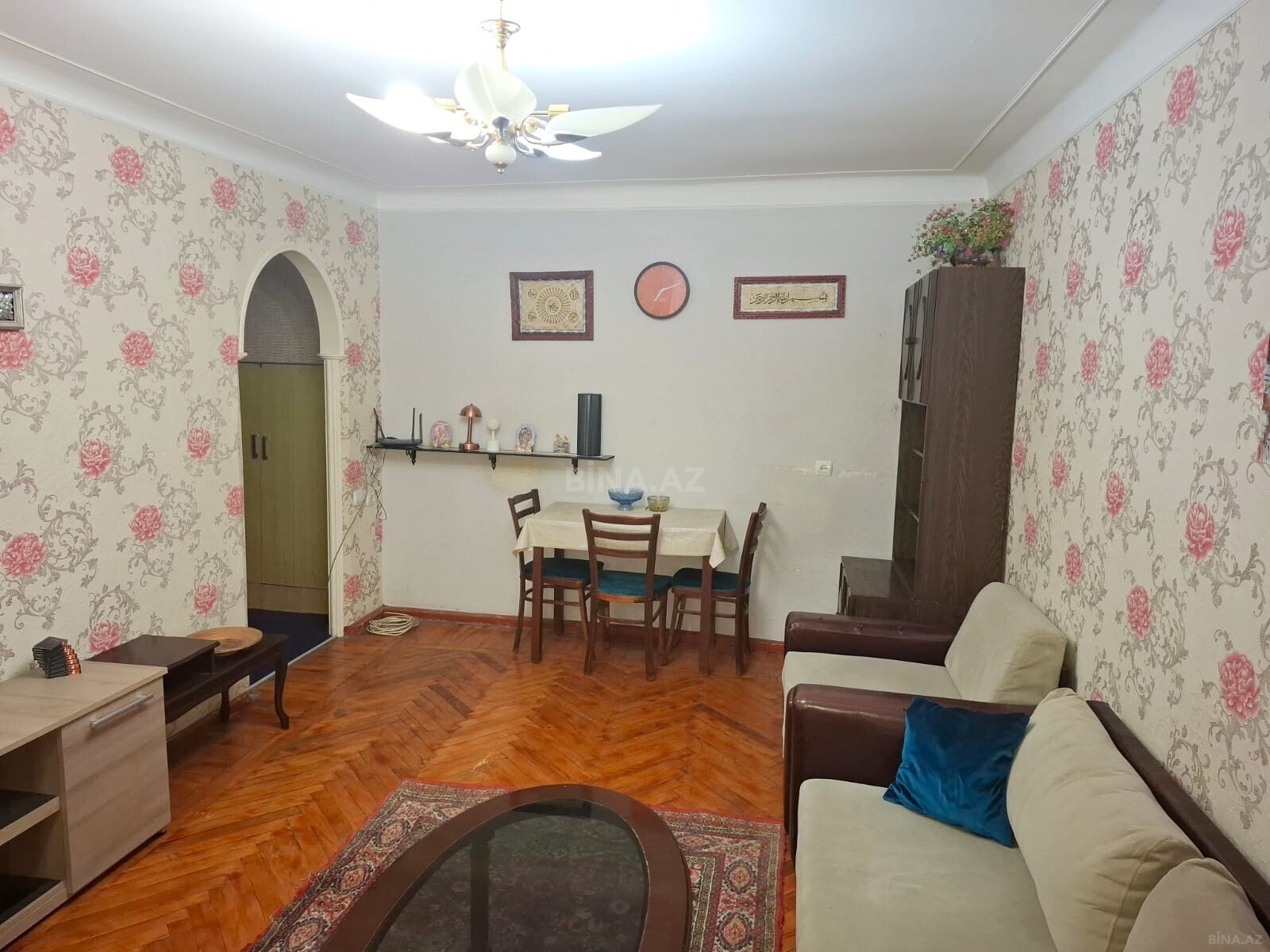 Kirayə verilir 1 otaqlı mənzil 35 m² — Bakı, İnşaatçılar 1 otaq 35.00 m²