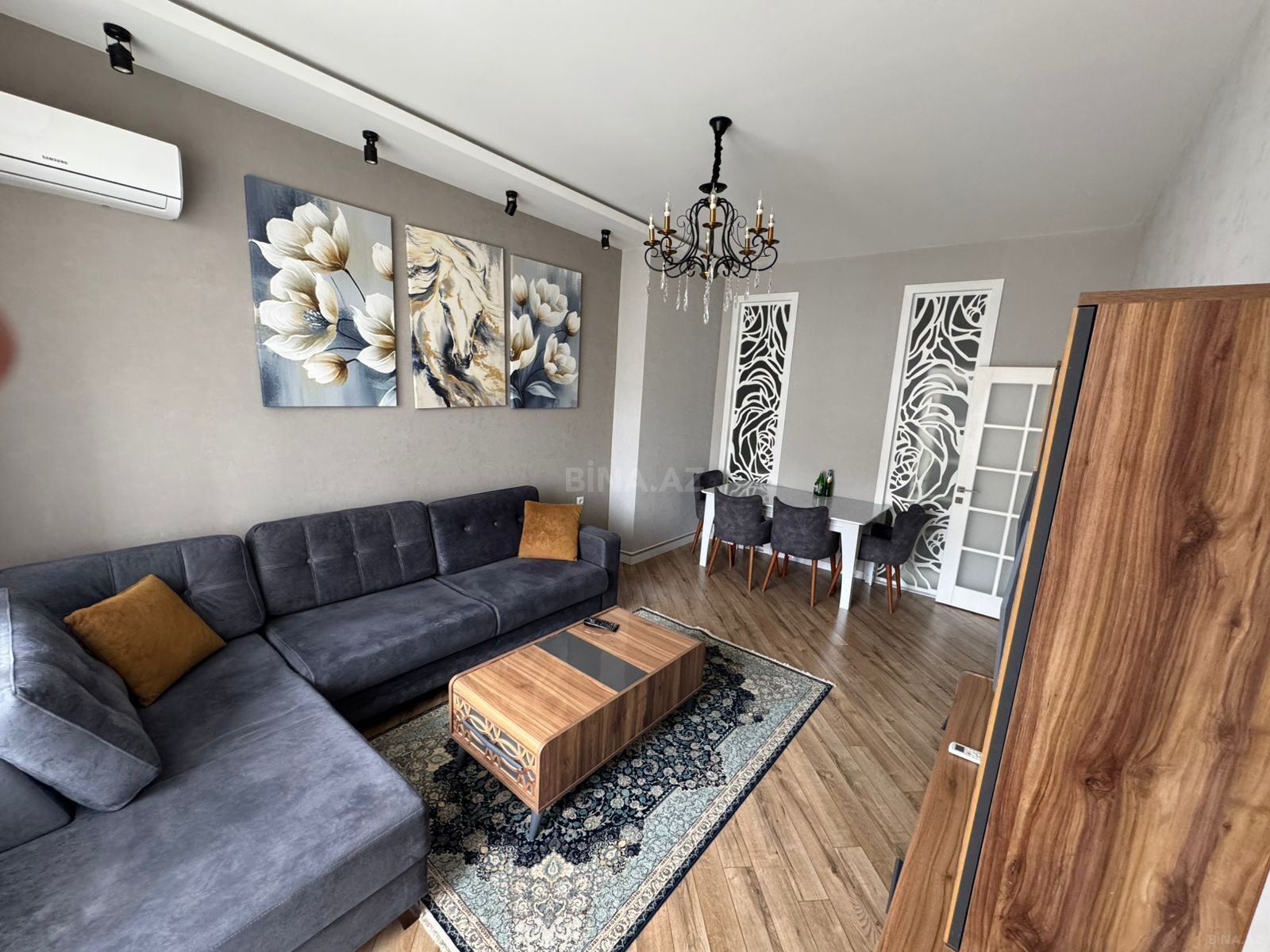 Kirayə verilir 2 otaqlı mənzil 60 m² — Bakı 2 otaq 60.00 m²