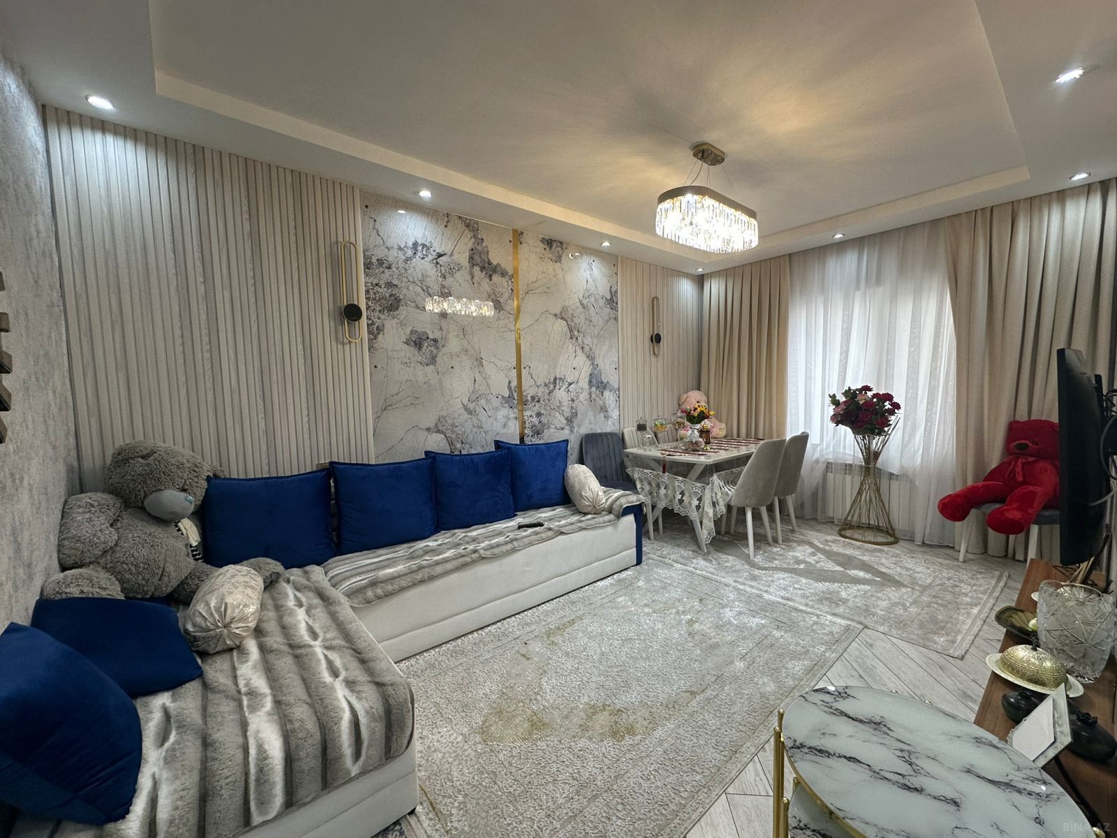 Satılır 2 otaqlı mənzil 60 m² — Bakı, Yeni Günəşli 2 otaq 60.00 m²