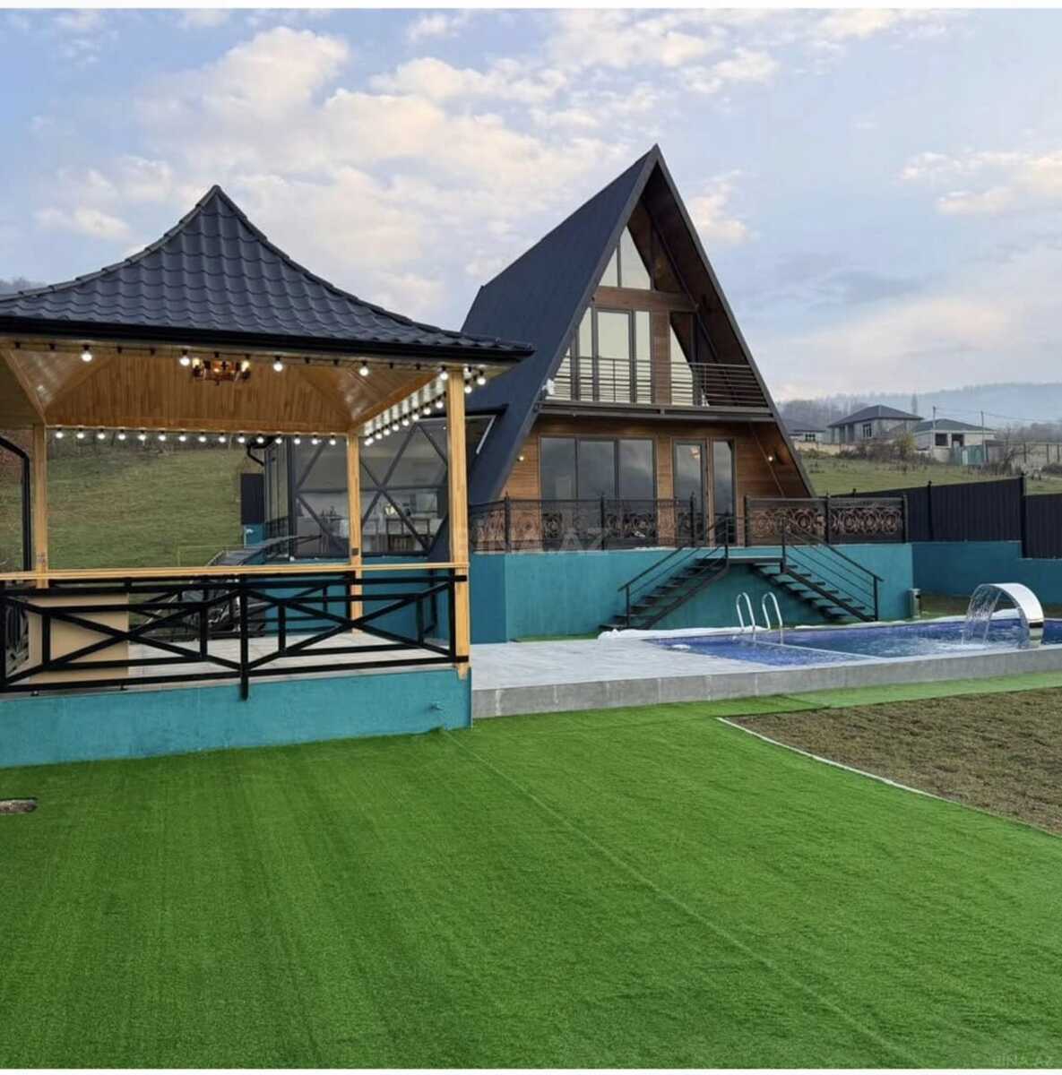 Kirayə verilir 4 otaqlı həyət evi 110 m² — Quba 4 otaq 110.00 m²