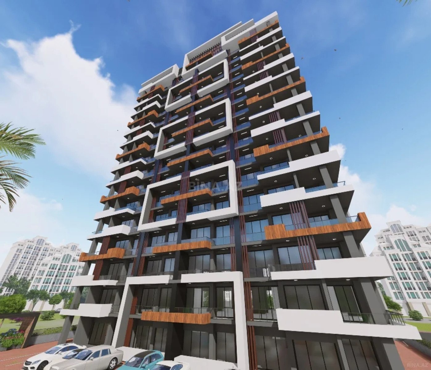 Kirayə verilir 2 otaqlı mənzil 70 m² — Bakı, İnşaatçılar 2 otaq 70.00 m²