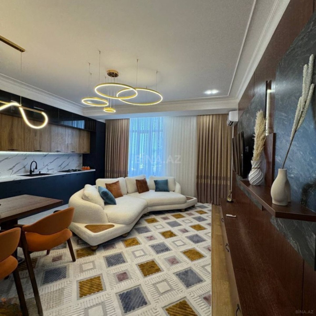 Kirayə verilir 2 otaqlı mənzil 80 m² — Bakı 2 otaq 80.00 m²