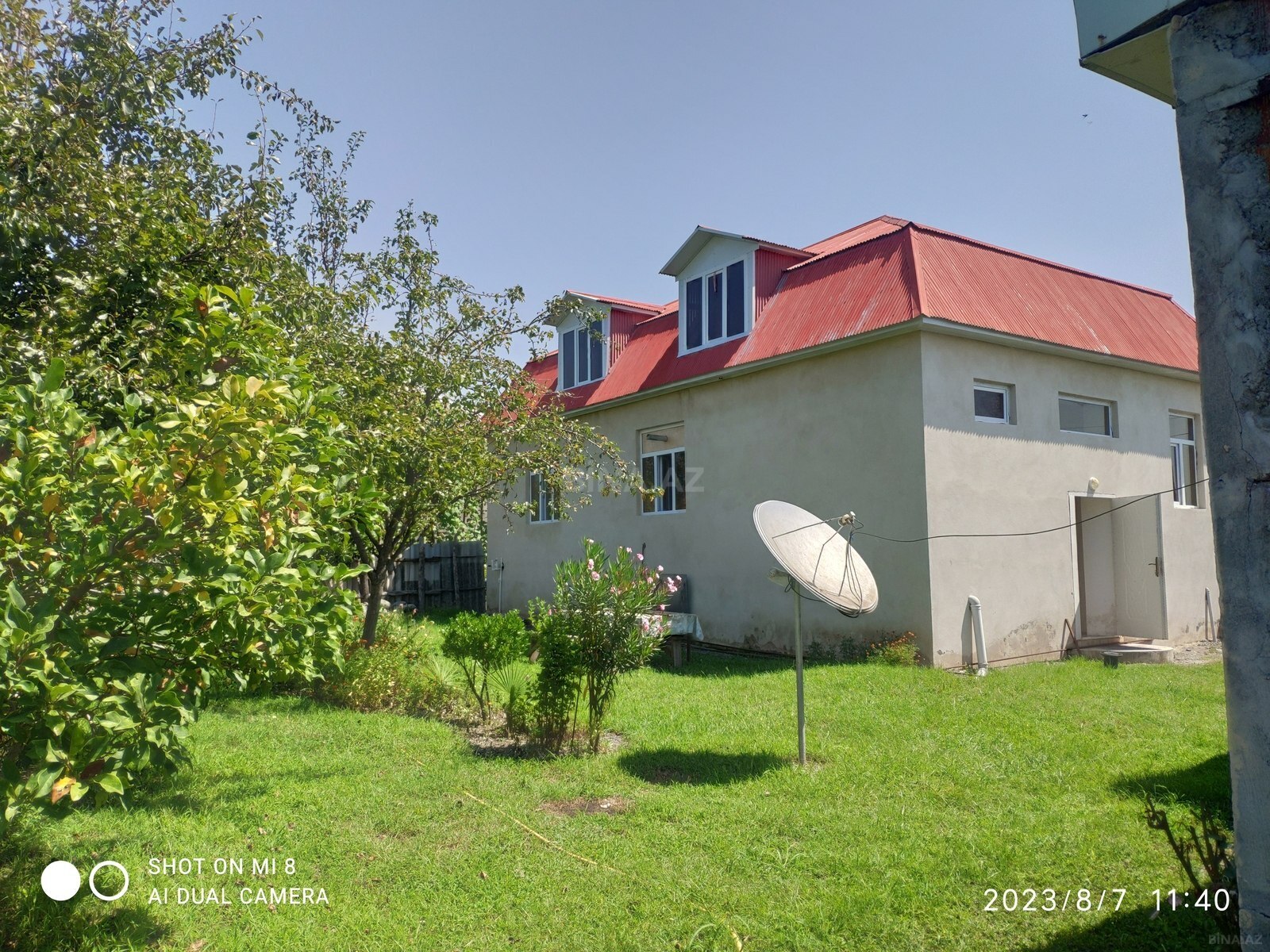 Satılır 3 otaqlı həyət evi 120 m² — Zaqatala 3 otaq 120.00 m²