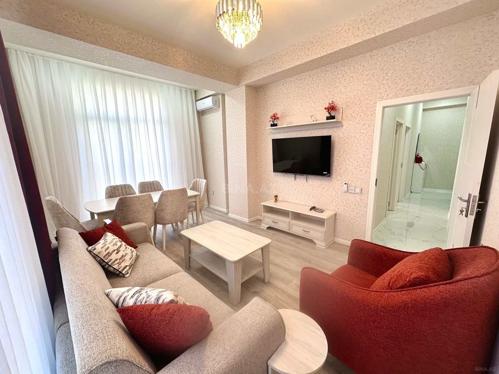 Kirayə verilir 2 otaqlı mənzil 60 m² — Bakı, Nərimanov 2 otaq 60.00 m²