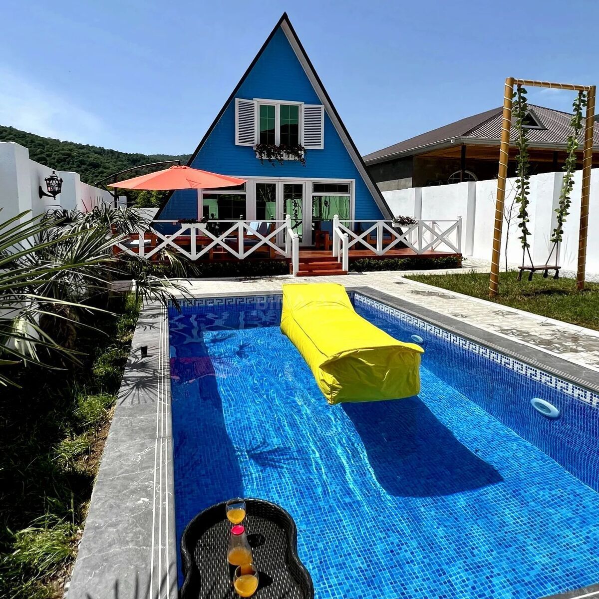 Kirayə verilir 5 otaqlı həyət evi 200 m² — Qəbələ 5 otaq 200.00 m²
