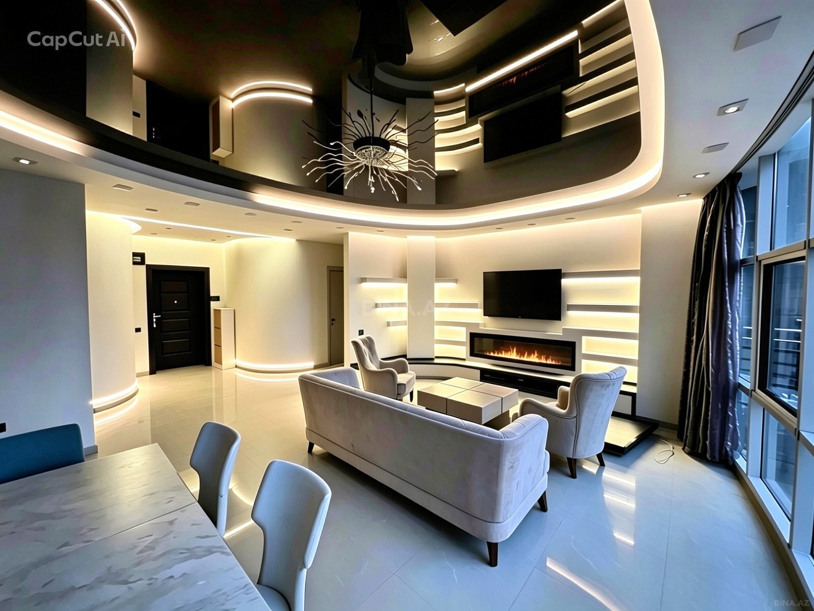 Kirayə verilir 2 otaqlı mənzil 110 m² — Bakı, Nəsimi 2 otaq 110.00 m²