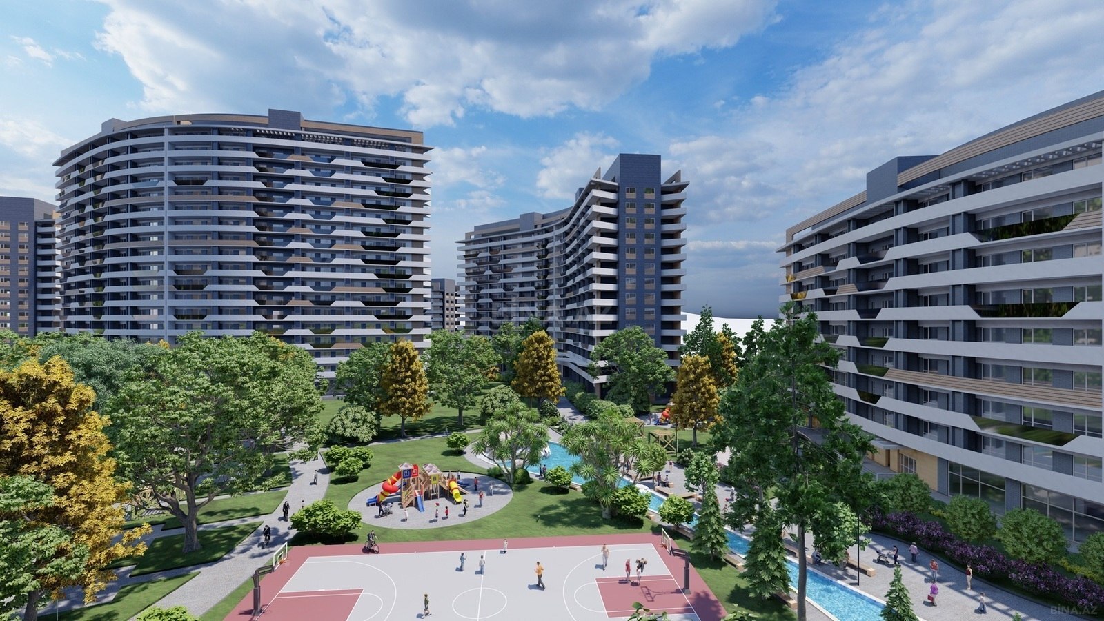 Satılır 2 otaqlı mənzil 72.3 m² — Bakı, Biləcəri 2 otaq 72.30 m²