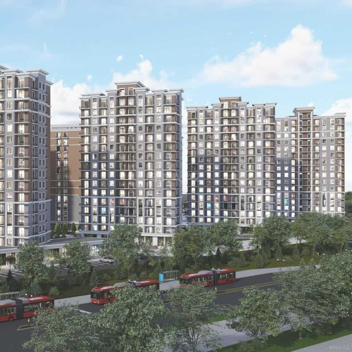 Satılır 2 otaqlı mənzil 64 m² — Bakı, 7-ci mikrorayon 2 otaq 64.00 m²