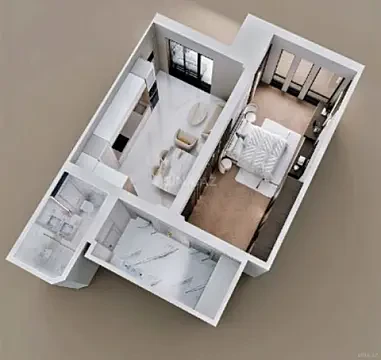 Satılır 1 otaqlı mənzil 65 m² — Gəncə 1 otaq 65.00 m²
