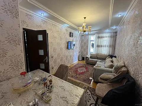 Satılır 2 otaqlı mənzil 53 m² — Bakı, İnşaatçılar 2 otaq 53.00 m²