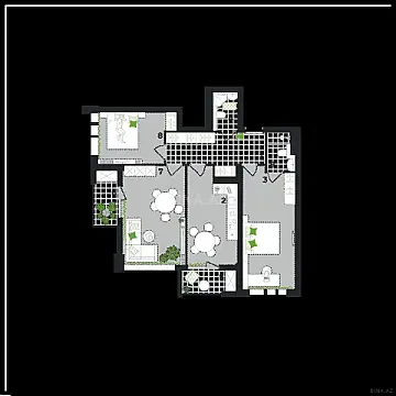 Satılır 3 otaqlı mənzil 111.2 m² — Gəncə 3 otaq 111.20 m²