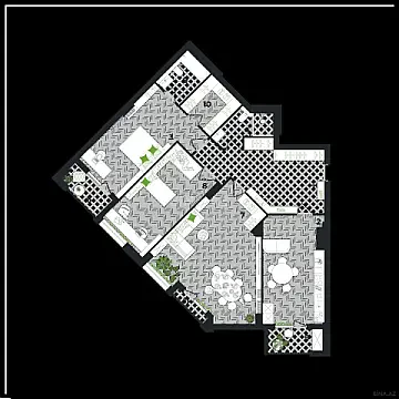 Satılır 3 otaqlı mənzil 161.2 m² — Gəncə 3 otaq 161.20 m²