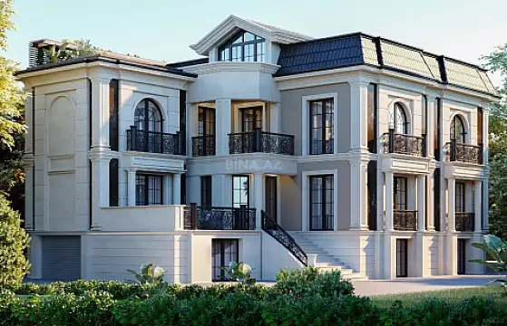 Satılır 12 otaqlı həyət evi 500 m² — Bakı, Badamdar 12 otaq 500.00 m²