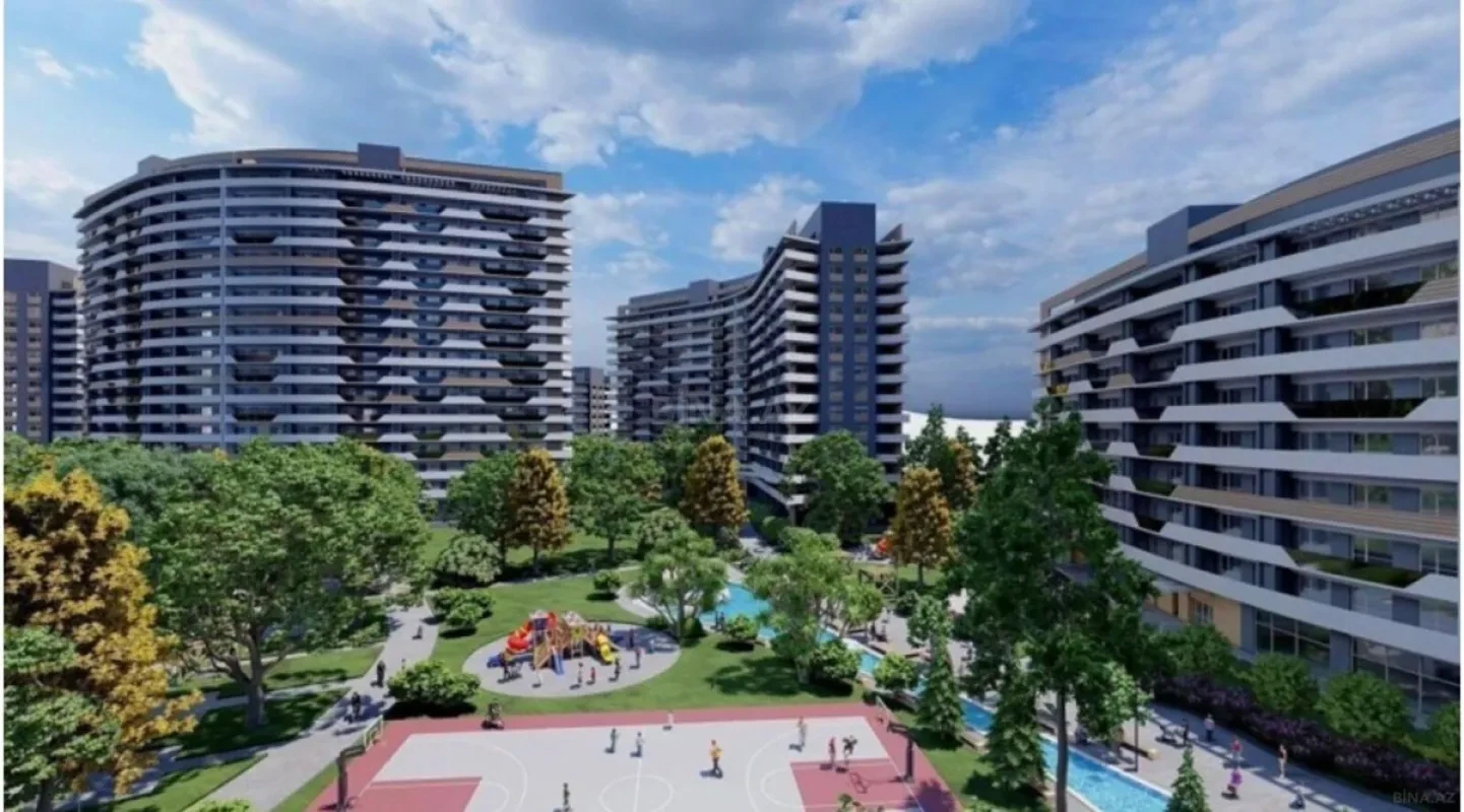 Satılır 2 otaqlı mənzil 90.8 m²