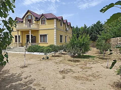 Kirayə verilir 6 otaqlı həyət evi 240 m² — Bakı, Abşeron 6 otaq 240.00 m²