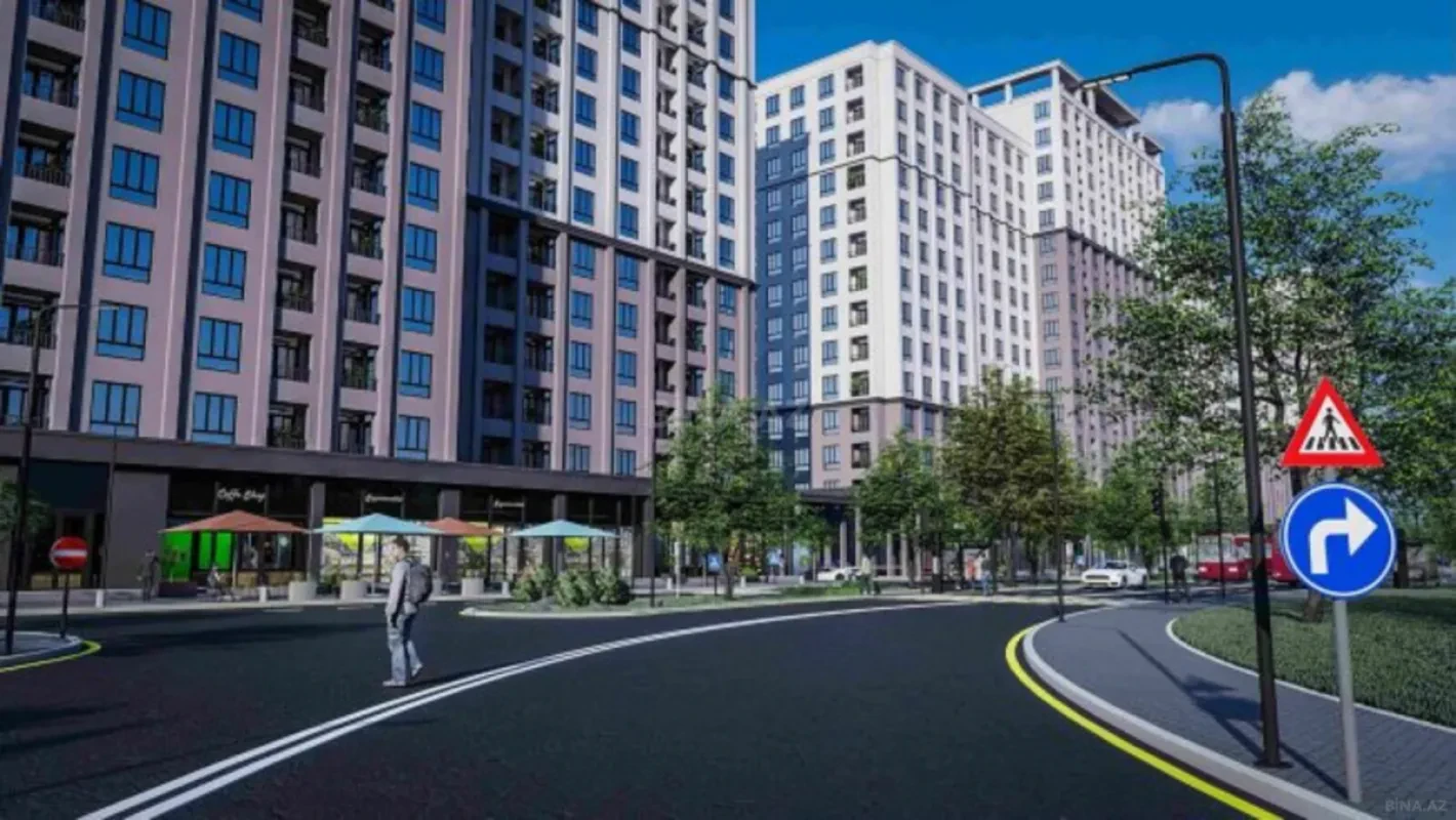 Satılır 2 otaqlı mənzil 48 m²