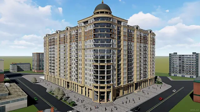 Satılır 4 otaqlı mənzil 212 m² — Bakı 4 otaq 212.00 m²