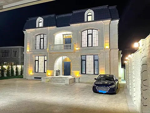 Satılır 6 otaqlı həyət evi 450 m² — Bakı, Əhmədli 6 otaq 450.00 m²