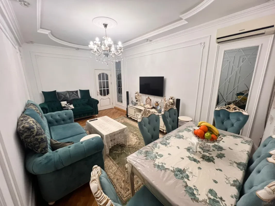 Satılır 2 otaqlı mənzil 55 m²