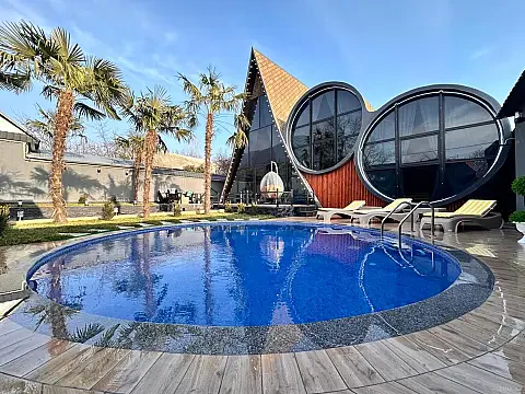 Kirayə verilir 5 otaqlı həyət evi 150 m² — Qəbələ 5 otaq 150.00 m²