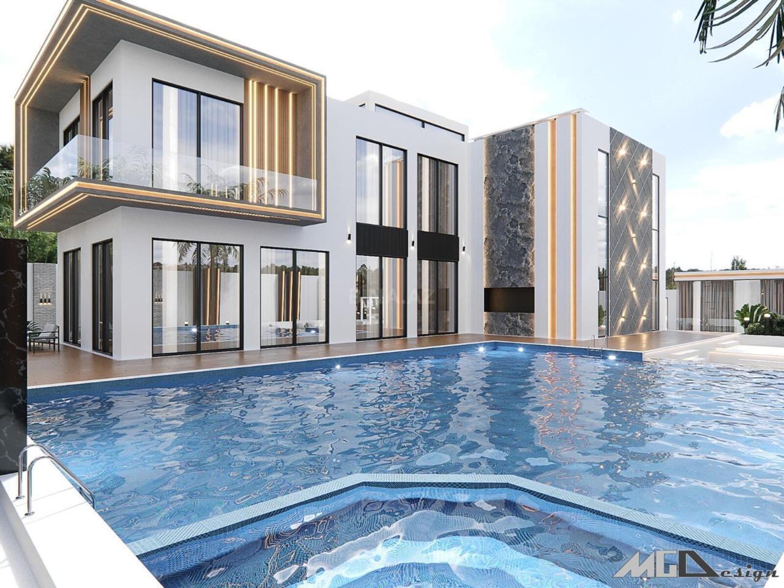 Satılır 10 otaqlı həyət evi 730 m²