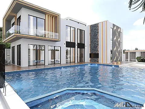 Satılır 10 otaqlı həyət evi 730 m² — Bakı, Şüvəlan 10 otaq 730.00 m²