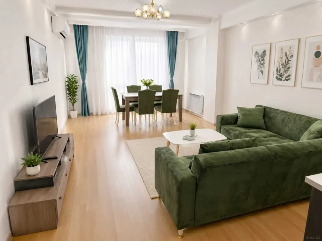 Kirayə verilir 2 otaqlı mənzil 93 m²