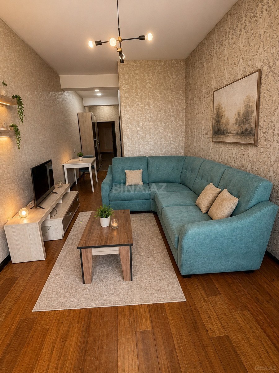 Kirayə verilir 1 otaqlı mənzil 40 m²