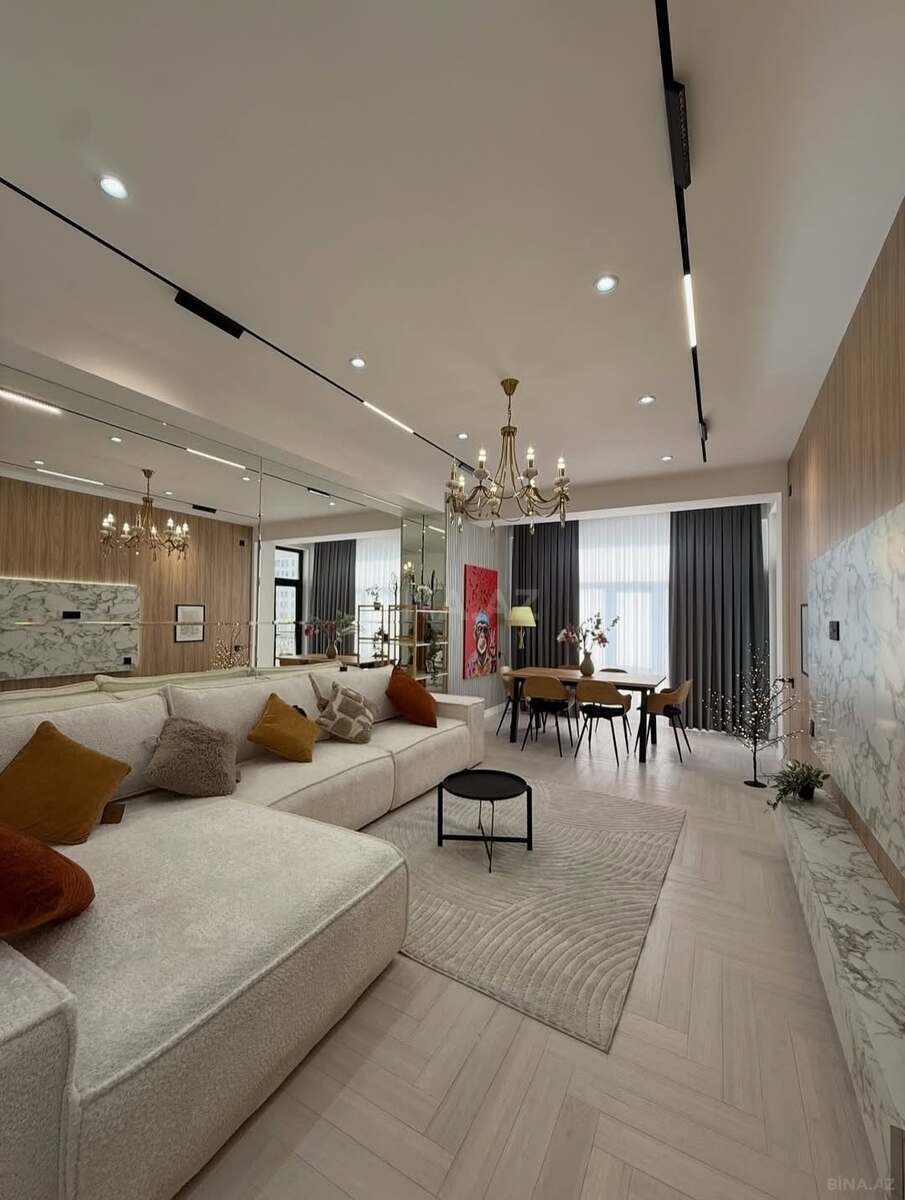Kirayə verilir 3 otaqlı mənzil 135 m²