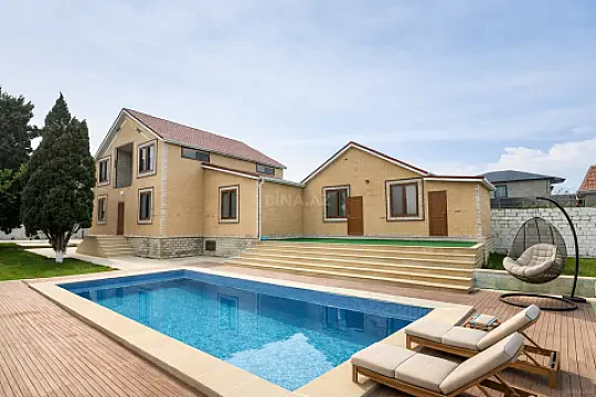 Satılır 7 otaqlı həyət evi 360 m² — Bakı, Novxanı 7 otaq 360.00 m²