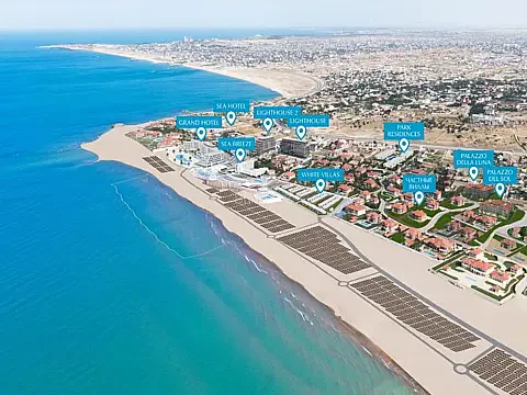 Kirayə verilir 1 otaqlı mənzil 75 m² — Bakı, Sea Breeze 1 otaq 75.00 m²