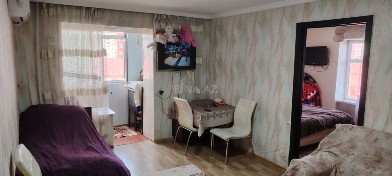Satılır 2 otaqlı mənzil 42 m²