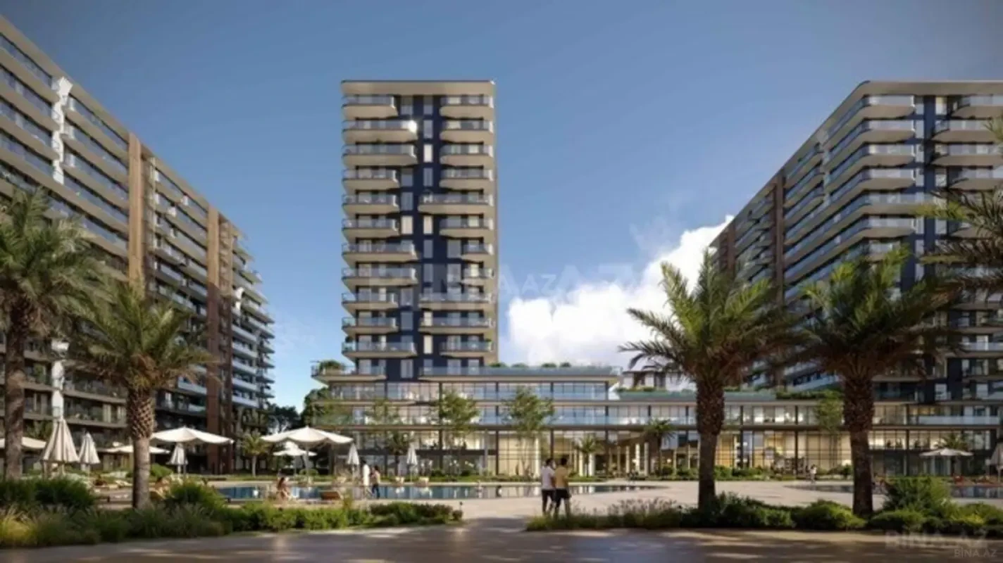 Satılır 1 otaqlı mənzil 41.2 m²