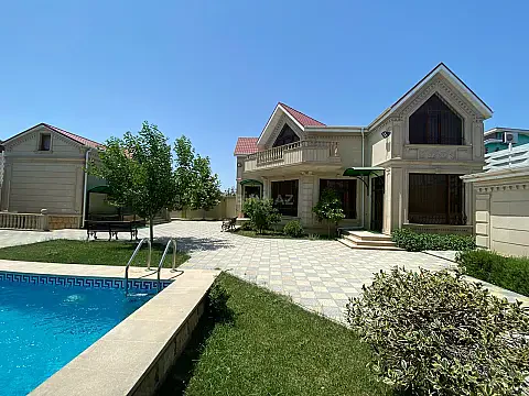 Kirayə verilir 4 otaqlı həyət evi 220 m² — Bakı, Buzovna 4 otaq 220.00 m²