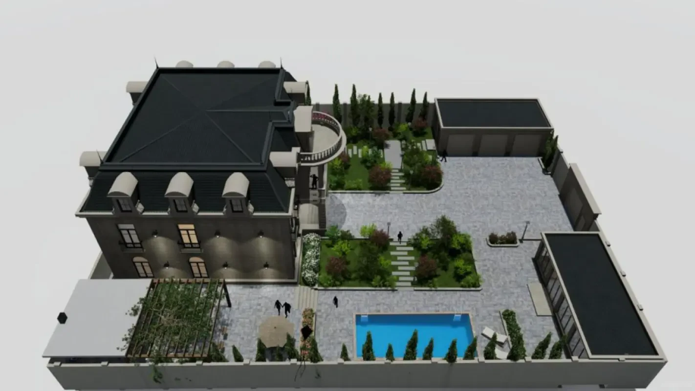 Satılır 8 otaqlı həyət evi 470 m²
