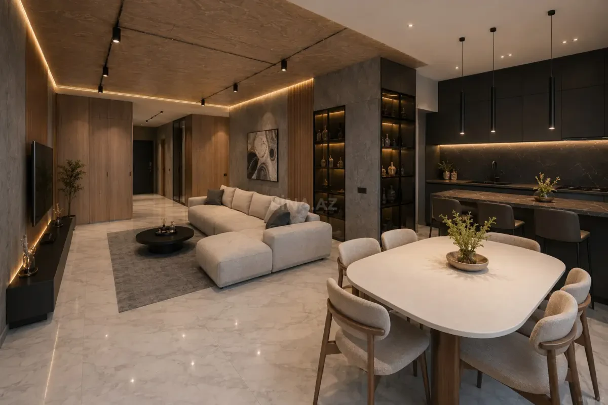 Kirayə verilir 2 otaqlı mənzil 80 m²