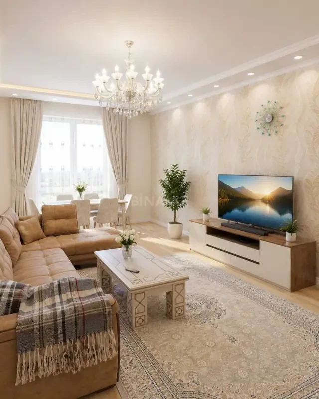 Kirayə verilir 2 otaqlı mənzil 110 m²
