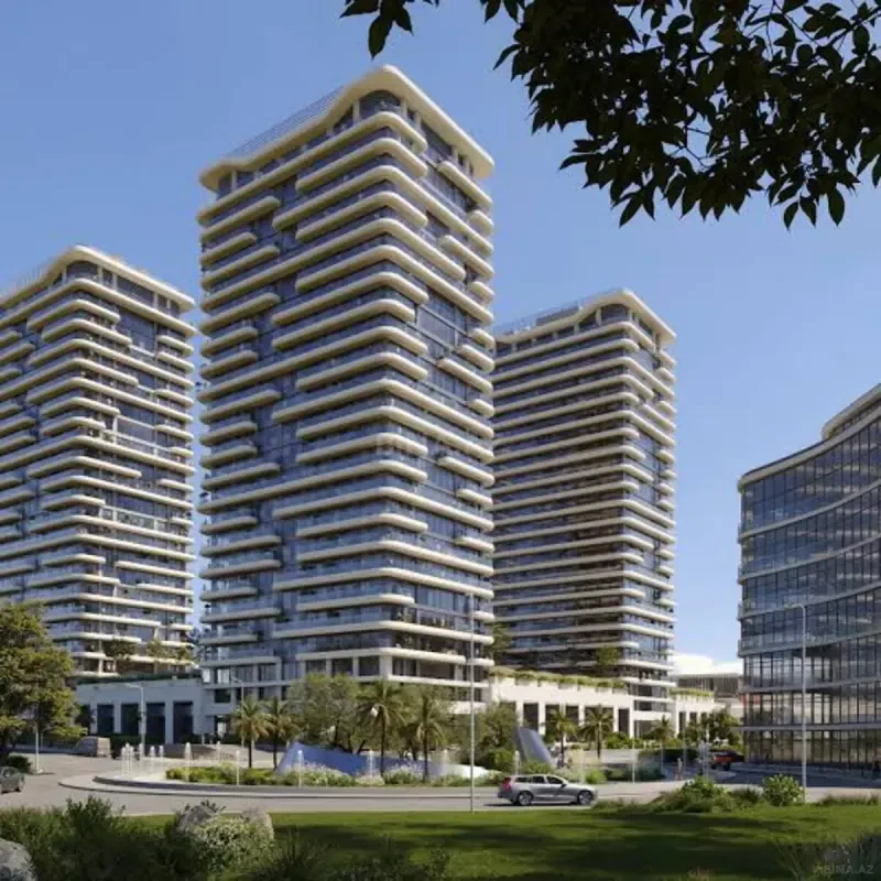 Satılır 1 otaqlı mənzil 53 m²