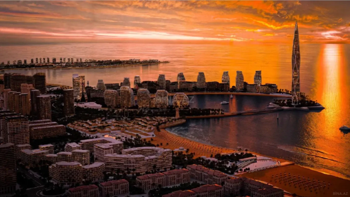 Satılır 2 otaqlı mənzil 74 m²