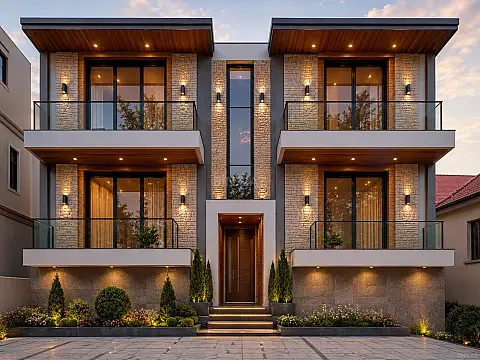 Satılır 12 otaqlı həyət evi 720 m² — Bakı 12 otaq 720.00 m²