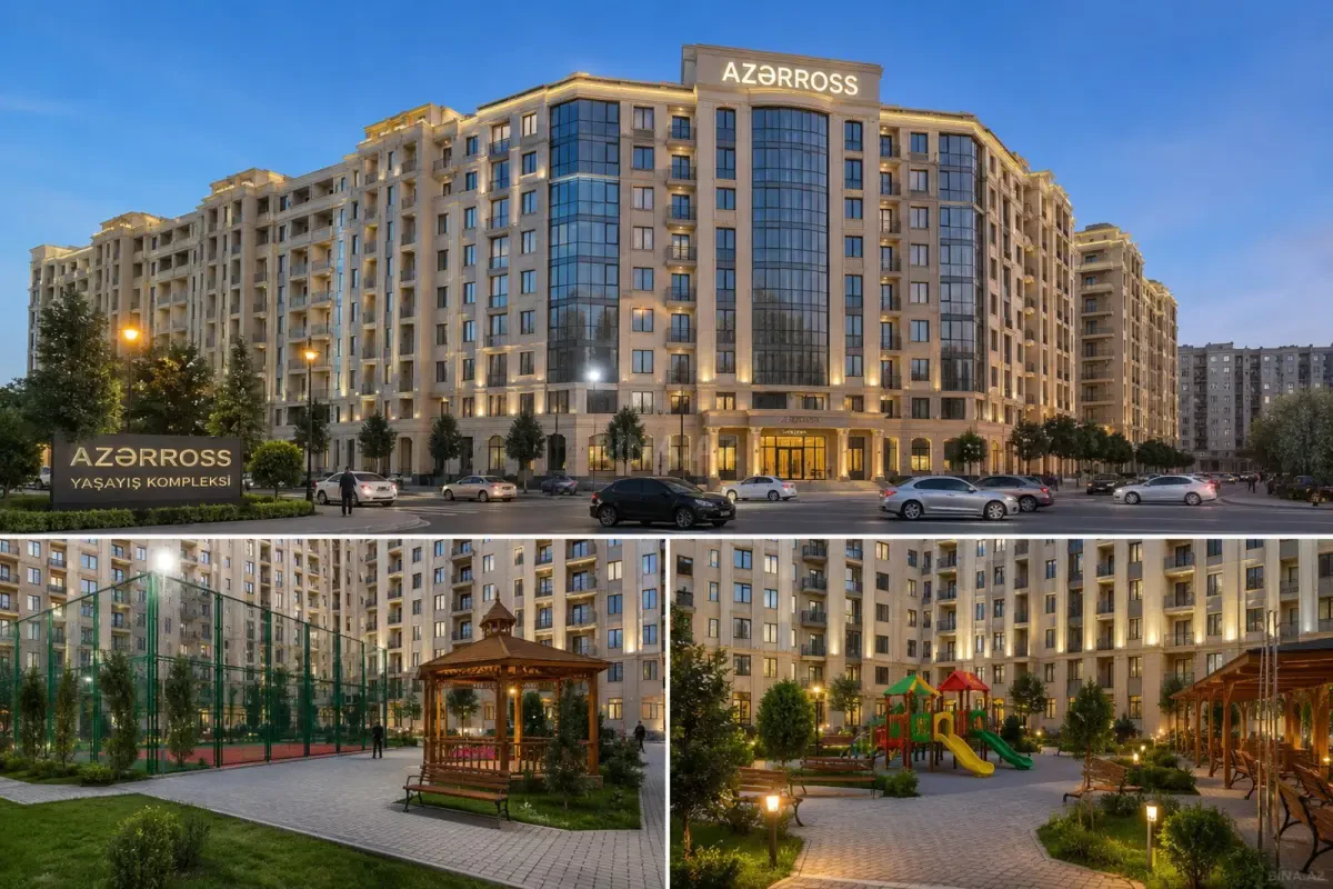 Kirayə verilir 2 otaqlı mənzil 62 m²