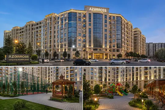 Kirayə verilir 2 otaqlı mənzil 62 m² — Bakı 2 otaq 62.00 m²